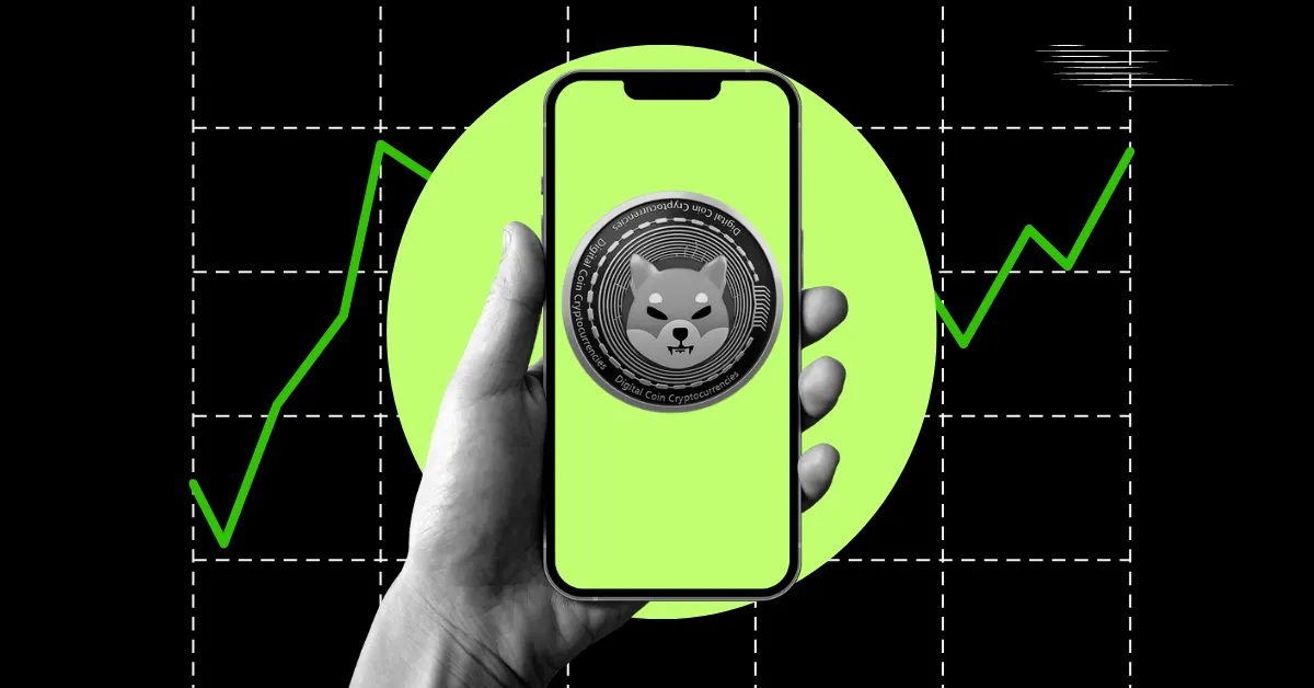 Three promising cryptocurrencies - Shiba Inu, Celestia, and Everlodge - displayed on a digital market chart